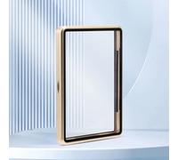 Dermonem 35PT 130PT Magnetic Card Holder Protector With Metal Frame Trading Card Display And Storage (Golden 130PT-11x7.3x1.0cm)