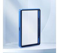 Dermonem 35PT 130PT Magnetic Card Holder Protector With Metal Frame Trading Card Display And Storage (Blue 35PT-11x7.3x0.7cm)