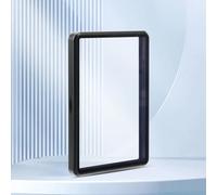 Dermonem 35PT 130PT Magnetic Card Holder Protector With Metal Frame Trading Card Display And Storage (Black 130PT-11x7.3x1.0cm)