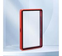 Dermonem 35PT 130PT Magnetic Card Holder Protector With Metal Frame Trading Card Display And Storage (Red 35PT-11x7.3x0.7cm)