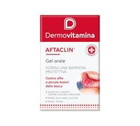 Dermovitamina Aftaclin Gel Oral Against Canker Sores And Small Injury Of Mouth 7 ml