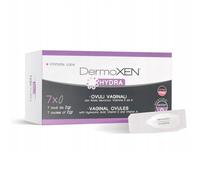 DermoXEN Hydra Vaginal Moisturizing Suppositories | with Hyaluronic Acid & Aloe | Relieves Dryness, Itching & Burning | Hormone-Free Intimate Moisturizer | Menopause & Postpartum Relief | 7 Ovules