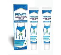 DermXpert Jock Itch Treatment Cream, Private Antibacterial Cream, Anti-Itch Skin Ointment Deep Repair External (2Pcs)