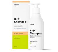 Dermz H+P Shampoo - Seborrheic Dermatitis & Psoriasis Scalp, 300ml | Salicylic acid medicated shampoo, 300ml, with hemp and probiotics. Therapeutic scalp treatment