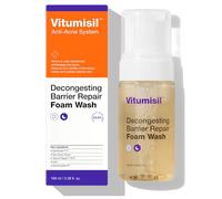 Dermz Vitumisil Sensitive Face Foam Wash - Gentle Anti-Acne, Seboregulating Foam Cleanser for Sensitive & Combination Skin - 100 ml