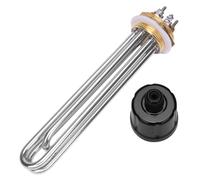 DERNORD 220V 2000W 1-1/2 Inch Heating Element 3U Type Water Heater BSP Copper Flange