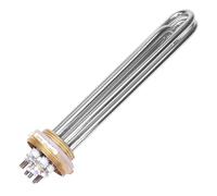 DERNORD 220V 2000W 1-1/4 Inch Heating Element 3U Type Heating Rod BSP Copper Flange