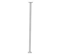 DERNORD Sanitary Tri Clamp Spool Tube, Stainless Steel 304, 1.5 Inch Tri Clamp, 3/4 Inch Tube OD, 24 Inch Length, Silver