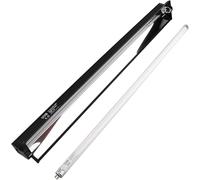DERNORD T5 UVB Reptile Light - 5.0 24W 24 Inch HO T5 UVB Reptile Light Fixture UVB Strip Light Bulb for Bearded Dragon Tortoise