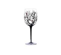 Dernucm Artisan Four Seasons Crystal Goblets - Hand-Painted Sommelier Wine & Tabletop Art(Red Wine Glass Winter)