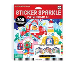 Derodit, Clémentine - Christmas Cheer Sticker Sparkle Poster Activity Kit