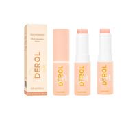 Derol Silky Smooth Collagen Balm Stick 3pcs - Hydrating, Anti-Wrinkle, Multi-Moisturizing with Avocado Extract for Deep Hydration