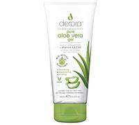 Derora Aloe Vera Gel - 200ml | Contains 100% Pure & Natural Bio Active Aloe Ingredients | for Healing, Soothing & Hydrating the Skin, Face & Body | Cruelty Free & Vegan , Pack of 1