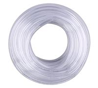 DERPIPE Clear Vinyl PVC Tubing 1/4" ID X 3/8" OD Plastic Flexible Food Grade Hose 25 Feet