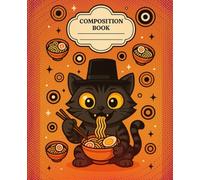 Derpy Cat Notebook: Kawaii K-Pop inspired Ramen Edition