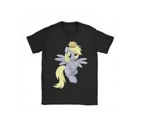 Derpy Muffins Hooves MLP Funny Cotton for Men& Women Soft Pure Cotton T Shirt Multicolor