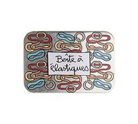 Derrière la Porte Metal Box with Elastic Bands