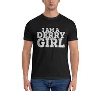 Derry Girls T-Shirt Men's T-Shirt Blouse Size M Black