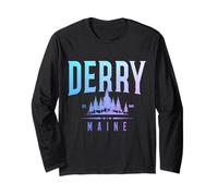 Derry Maine Vintage Pride Long Sleeve T-Shirt