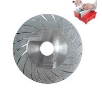Deruilong 100mm/ 4” Grit 150 Tile Saw Blade, Ultra-Thin Diamond Saw Blade for Cutting Glass, Porcelain Tile, Marble Ceramic