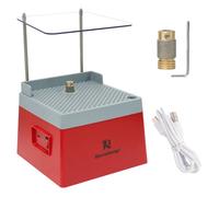 Deruilong Cordless Stained Glass Grinder Tool Kit - 4200RPM Professional Grinder with 3.5Hr Runtime, 5/8" Diamond Bit & Baffle for Mosaics, Ceramics & DIY Art Projects (Beginner-Friendly Artist Tool)