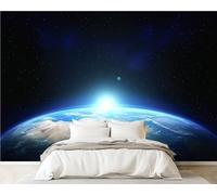 DERUINVAIO 3D Wall Mural 365x254cm Silk Wallpaper Earth Stars Photo Picture Wall Covering Murals Home Decorations for Bedrooms Living Room Posters (Non-Self-Adhesive)
