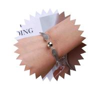 Dervivea Vintage Snitch Bracelet Anger wing Chain Bracelet Chain Silver Wings Bracelet Angle Wings Bracelet Jewelry for Women and Girls