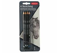 Derwent 39003 Sketching Sampler Pack, Set of Pencils and Blocks with Accessories, Professional Quality, Black