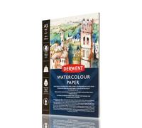 Derwent A5 Watercolour Paper Pad,white, 12 Sheets