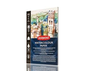 Derwent A5 Watercolour Paper Pad,white, 12 Sheets