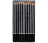 Derwent Academy Graphite Sketching Pencils, 6B-5H, Tin of 12 | High quality graphite pencils in 12 different degrees including HB for drawing & illustration