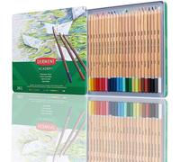 Derwent Academy Watercolour Pencils, Set of 24 in Tin, Multicolour Artist’s P