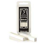 Derwent Alphacolor Round Soft Pastels White 3 Pastels per Pack (105W)