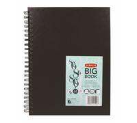 Derwent BIG BOOK Hard Back Sketch Wire Bound - 86 Sheets Drawing Paper A4 or A5
