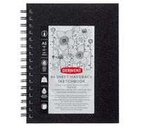 Derwent Big Book Hardback Sketchbook, A5 Portrait, 110gsm, 86 Sheets