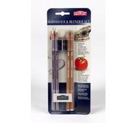 Derwent Blender and Burnisher Blister Set - For Pencil Drawing & Sketching