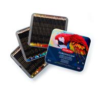 Derwent Chromaflow Pencils, Set of 72 in Tin, 3.5mm Round, Premium Core Strength, Blendable with Smooth Texture, Ideal for Drawing, Colouring & Layering, Professional Quality, 2306014
