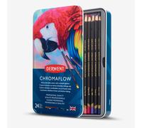 Derwent : Chromaflow Pencil : Tin Set of 24