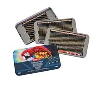 Derwent Chromaflow Pencils, Set of 100 in Tin, 3.5mm Round Core, Premium Core Strength, Blendable with Smooth Texture, Ideal for Drawing, Colouring & Layering, Professional Quality, 2306262