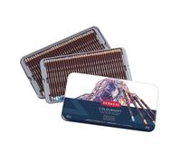 Derwent Colored Pencils ColourSoft Pencils Drawing Art Metal Tin 72 Count (0701029)