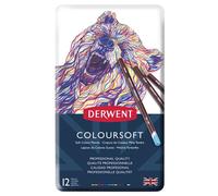 Derwent Coloursoft 12 Pencil Tin