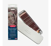Derwent : Coloursoft Pencil : Set of 6 : Skintones