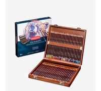 Derwent Coloursoft Colouring Pencils, Drawing & Writing, Set Of 48 In Wooden Gift Box, Ideal For Colour Building, Professional Quality, 2301660