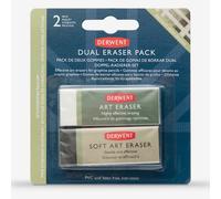 Derwent : Dual Eraser : Twin Pack