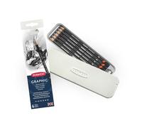Derwent Graphic Pencils Set of 6, none