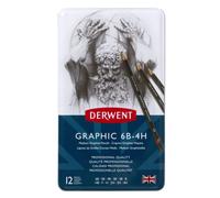 Derwent Graphic Medium Sketching Pencils 12 Pack