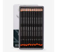 Derwent : Graphic Pencil : Tin Set of 12 : Hard