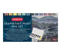 Derwent Graphitint 12 Pan Palette