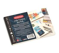 Derwent Inktense Paper Pad 7 x 10", 20 Sheets, 7x10 inches, Textured Cold Pressed Watercolour Paper, Ideal for Inktense Layering Techniques, Professional Quality (2305834)