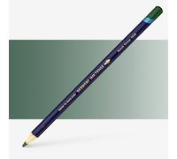 Derwent Inktense Permanent Watercolour Single Pencil, Beech Green (1510), 4mm Premium Core Strength, Water-Soluble, Ideal for Drawing, Colouring & Painting on Paper & Fabric, Professional Quality (2301882)